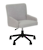 Click to swap image: &lt;strong&gt;Marshall Office Chair-Fog/Bk&lt;/strong&gt;&lt;/br&gt;Dimensions: W620 x D640 x H800-855mm